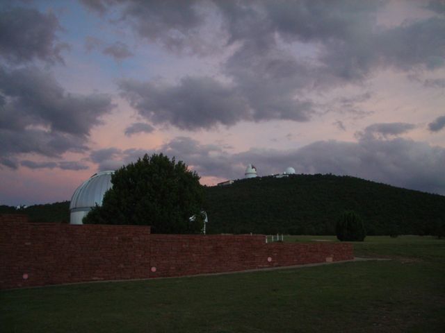 Sunset at McDonald  Observatory