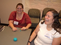 Melissa Shannon and Danielle Perricelli find out that they are Earth and moon