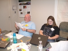 Wade and Mellisa role-play in 