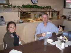 Dinner at the Astronomers Lodge