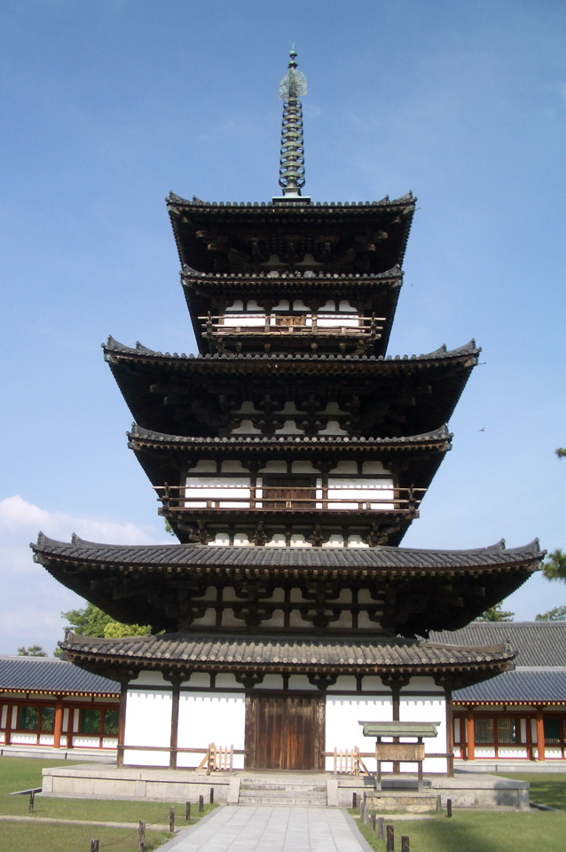 Horyuji Temple in Nara