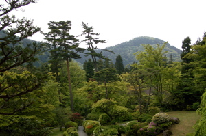 view from Hakone hotel