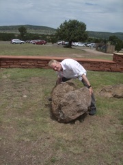 Getting a real door-stop for the classroom.