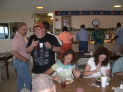 Dinner at the Astronomers' Lodge