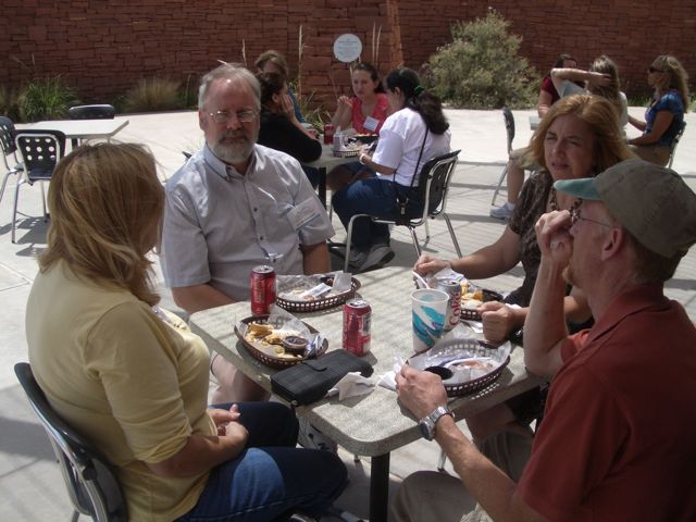Lunch at the StarDate Cafe