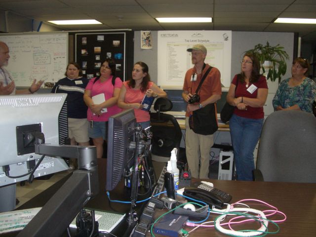 In the HET control room -- where the action is