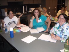 Alice, Alana, and Linda think about rubrics for TicTAC