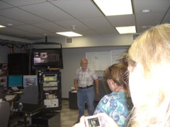 In the HET control room