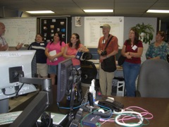 In the HET control room -- where the action is