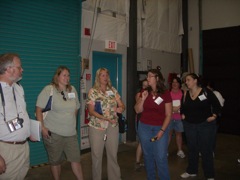 Sharing information and ideas is an important part of a workshop