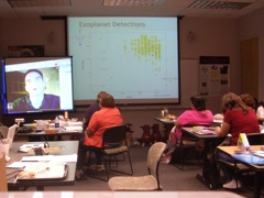 Dr. Seth Redfield explains his research