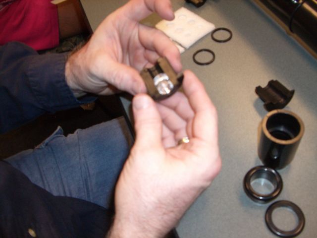 The eyepieces have very small lenses.