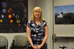 Dr. Keely Finkelstein welcomes everyone to the workshop.