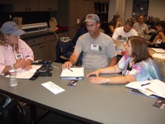 Lola Grundy, Charles Biggess, and  Sheila Jones think about scientific models