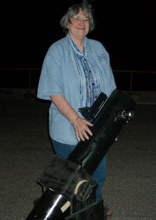 Dr. Hemenway and her Dob