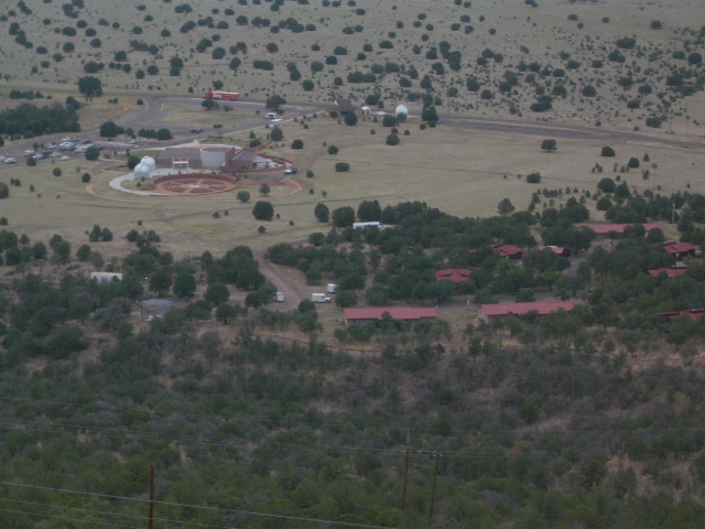 view from 2.7-m catwalk