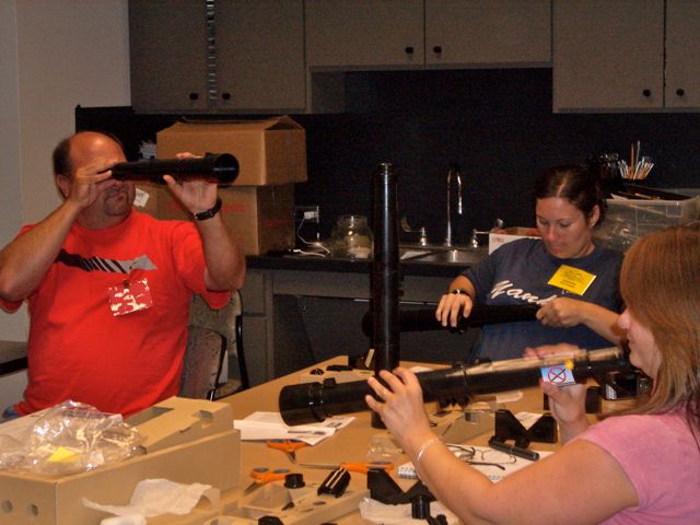 Success - a complete telescope