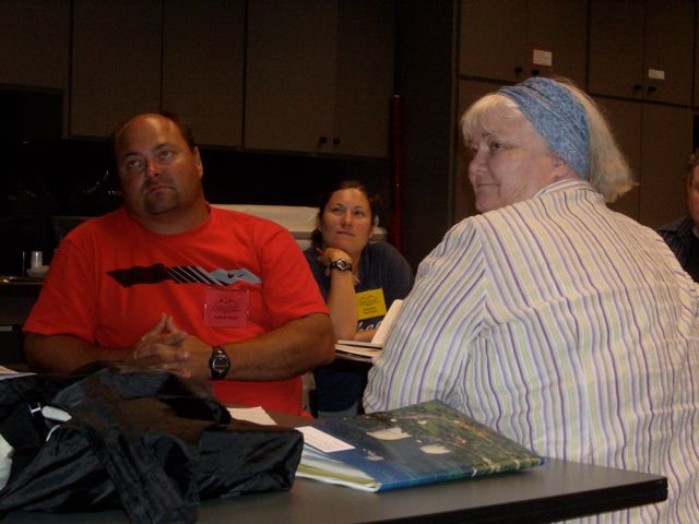 Kyle, Danielle, and Juli Britton think about their responses