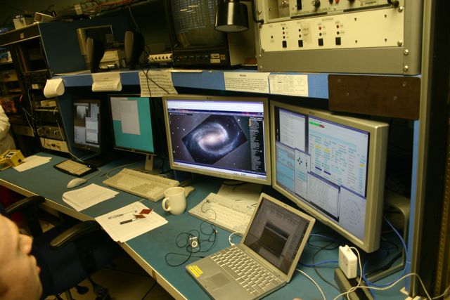 It takes a lot of computers to run a telescope and take data.