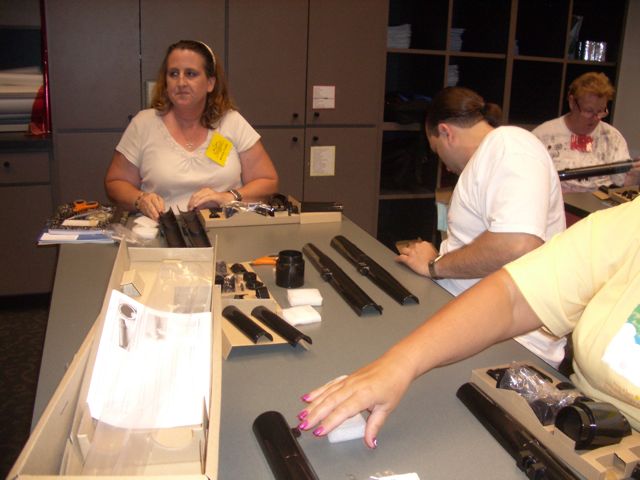 Beverly Tucker and Eric Santos follow carefully