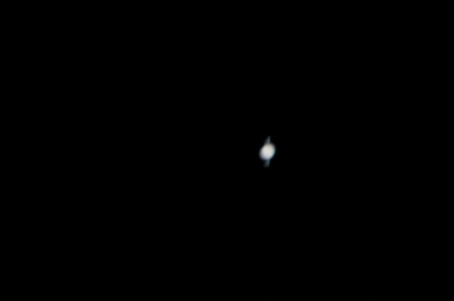 Saturn through the  Meade