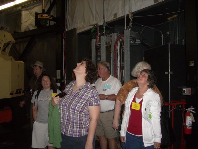 Visiting the Hobby-Eberly telescope - one of the world's largest