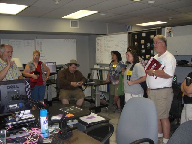 and the control room