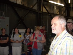 A tour from Herman Kriel, HET facility site manager