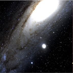galaxy photo from McDonald Observatory